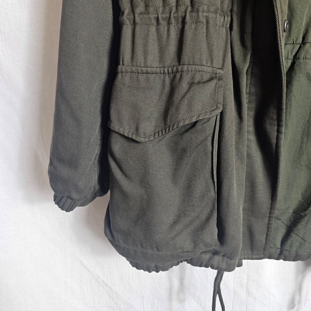 Aritzia Wilfred Military Jacket in Green size 2 - Picture 7 of 13